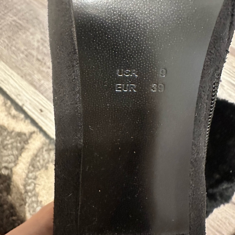 Elegant Black Women's High Heel Boots - Picture 6 of 6